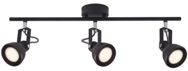 12V & 230V Aslak trippel, sort