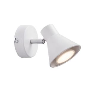 12V & 230V Eik spotlampe, hvit