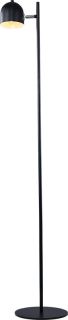 12V & 230V Modern gulvlampe, sort