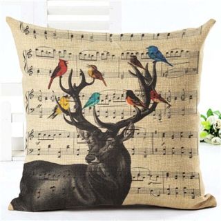 Putetrekk 45x45 lin, modell 5