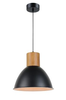 12V & 230V Echo Black pendellampe