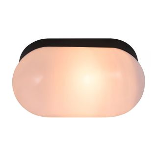 12V & 230V Foam vegglampe, sort