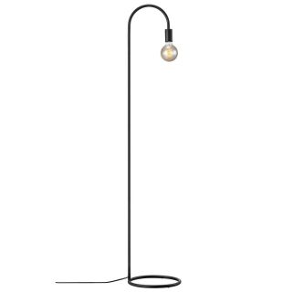 12V & 230V Paco - gulvlampe, sort