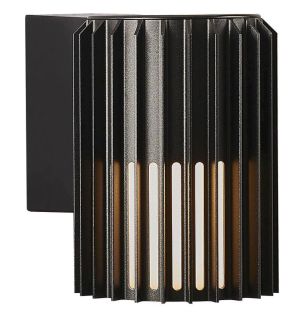 12V & 230V Aludra Vegglampe, sort