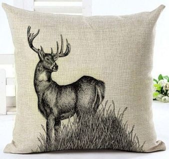 Putetrekk 45x45 lin, modell 9