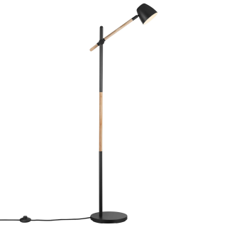 12V & 230V Theo gulvlampe GU10 sort