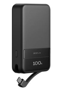EcoFlow Rapid Powerbank & Nødlader, 10000mAh, Black