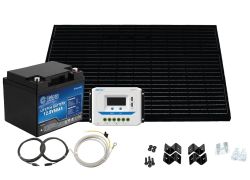 Solcellepakke Lithium 110W 50Ah