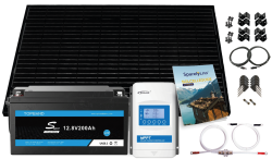 Solcellepakke Lithium 360W 200Ah