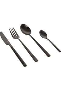 Bo-Camp Bestikksett 16 deler Ballona, sort