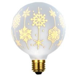 230V E27 Snow 4W, dekorpære