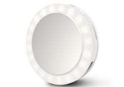 Selfie speil Ecomed CM20E,3 lysfarger, Kosmetikk