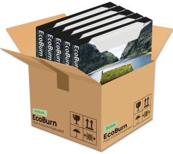 Kartong med Ecoburn poser til forbrenningstoalett, 2500