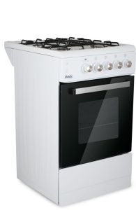 Gasskomfyr 50x60cm Eliteline, hvit