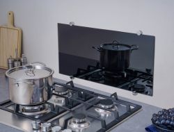 Veggplate, herdet glass 60x30cm