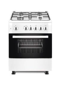 Gasskomfyr 60x60cm TrendyLux Ferre, hvit