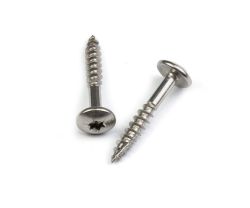 Rustfri fasadeskrue A4 6 x38 mm, 25stk