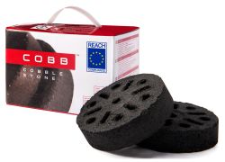 Briketter Cobble Stone, Cobb, original kull 6 stk.