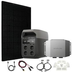 DELTA 3 med 360W solcelle og 600W billader for camper og bobil