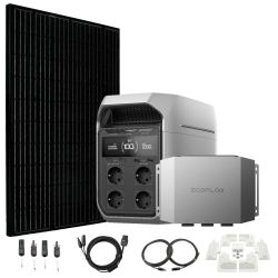 DELTA 3 Plus med 360w solcelle og 1000W billader for camper og bobil