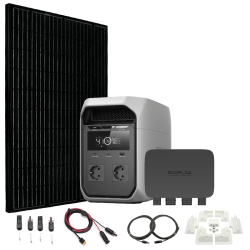 DELTA 3 Classic med 360W solcelle og billader for camper og bobil