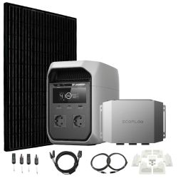 DELTA 3 Classic med 360W solcelle og billader for camper og bobil
