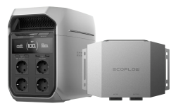 EcoFlow Delta 3 med hurtiglader for bil
