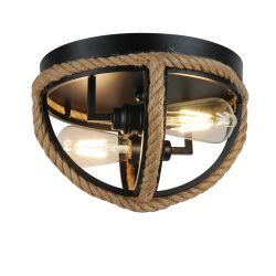 12V & 230V Marina Hamp taklampe