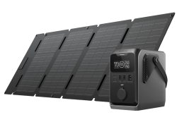 EcoFlow Trail 300 DC med solcellepanel