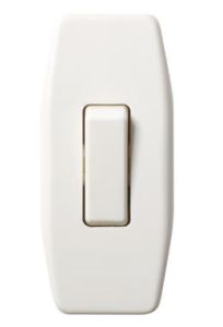 ELKO ledningsbryter, hvit