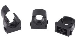 JG Hurtigkopling 15mm klips, sort