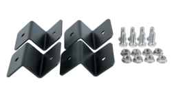 Enkle festebraketter for solcellepanel. For montering på tak eller vegg. Leveres med skruer.