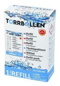 Fuktsluker, Torrbollen, refill 1stk