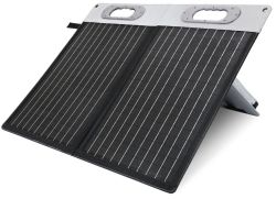 DEMO- Solcellepanel  60Watt, sammenleggbart, 2-fold, sort