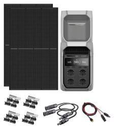 EcoFlow DELTA 3 Plus med 910W solcellepanel