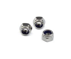 Rustfri låsemutter  M5, 25stk