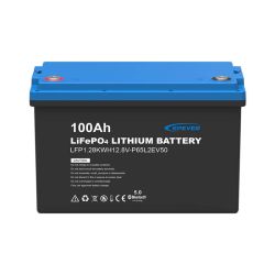 Lithium Batteri: LiFePO4 12V 100Ah, Epever