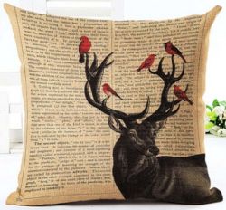 Putetrekk 45x45 lin, modell 4