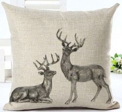 Putetrekk 45x45 lin, modell 15