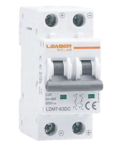 Automatsikring, 20A 2P 500V DC DIN