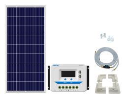 Solcelle bobilpakke, 160W, basic