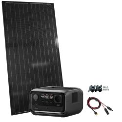 EcoFlow RIVER 3 Plus med 220W solcellepanel