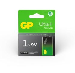 Batteri GP Ultra Plus Alkaline 9V-batteri