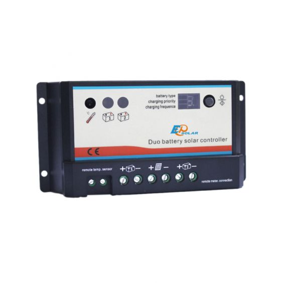 EP Solar EPIPDB-COM - Duo Battery, Laderegulator, 10A
