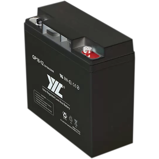 AGM Batteri:  18 AGM JYC GP18, 12V 18Ah