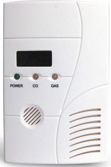 RapidSense - Gass- og CO-alarm (kullos), 12V & 230V