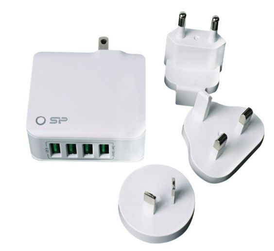 USB-lader Silicon Power WC104P, 4,4A
