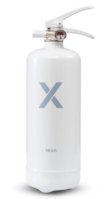 Brannslukningsapparat Nexa pulver, 2kg hvit PD2