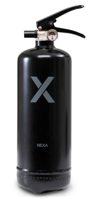Brannslukningsapparat Nexa pulver, 2kg sort PD2