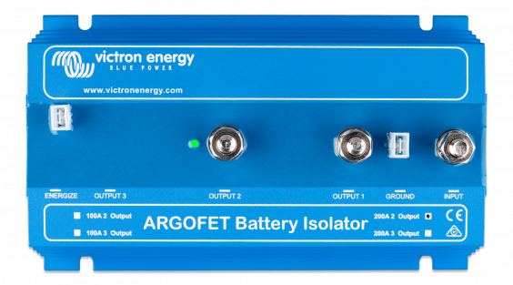 Victron Argo FET 200-2, batteriskiller, 200A